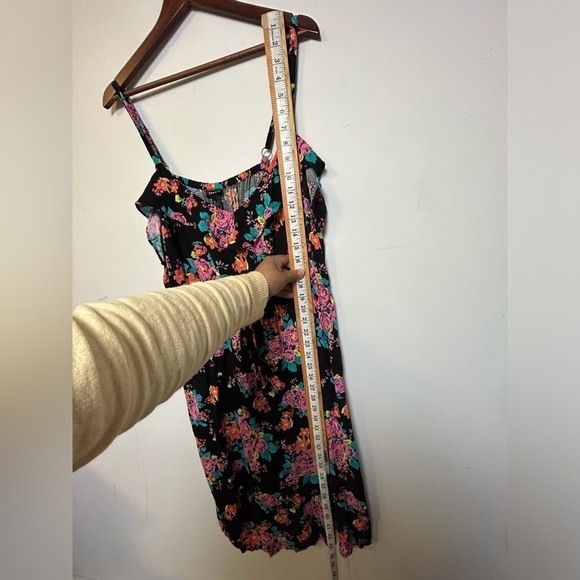 TORRID Hi-Low Floral Pink multicolor Mid Dress Plus Size 3X - Picture 7 of 10